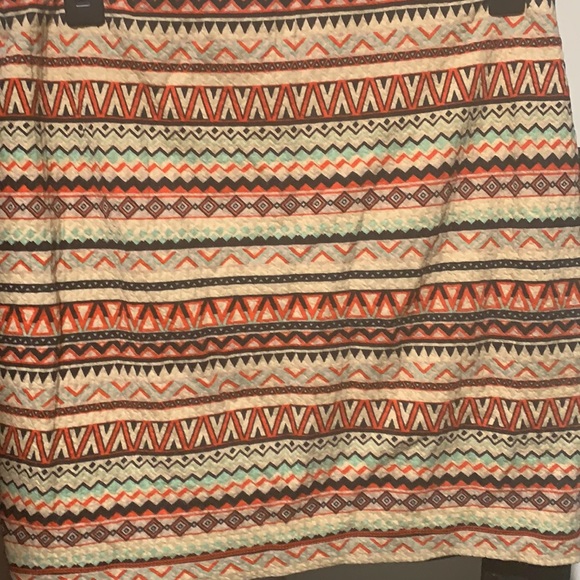 Chelsea and Violet Mini skirt Aztec print - Picture 2 of 3